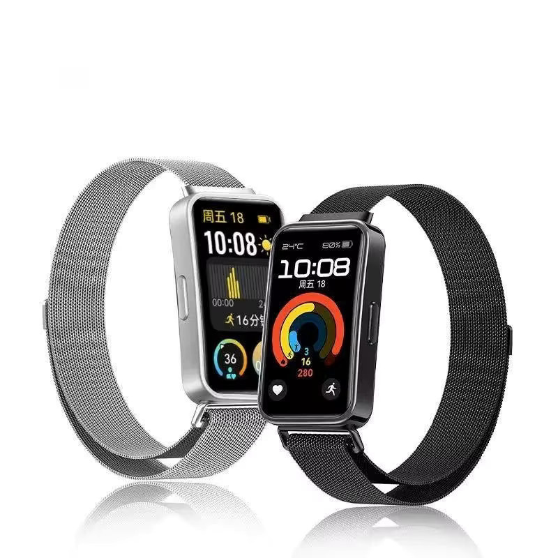 JBAILI Uhrenarmband Milanaise, Edelstahl, Unisex - Bild 1