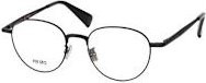 Kenzo KZ 50223U Korrektionsbrille, Vollrand, Rund, Metall, Black, Unisex - Bild 1