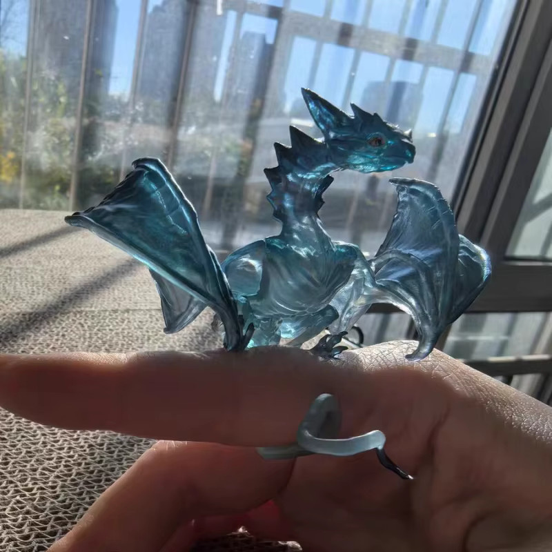 Bandai Fingerspitzen-Drache, Actionfigur, Blau - Bild 2