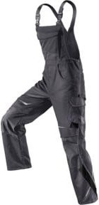 Kübler Pulsschlag Latzhose 3324 anthrazit/schwarz Größe 94 mit Kniepolstertaschen - Bild 1