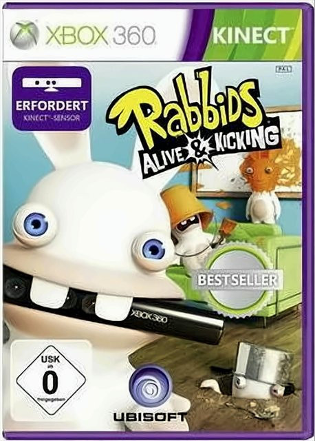 Rabbids: Alive & Kicking Classics von SK Games GmbH in Multicolour - Bild 1