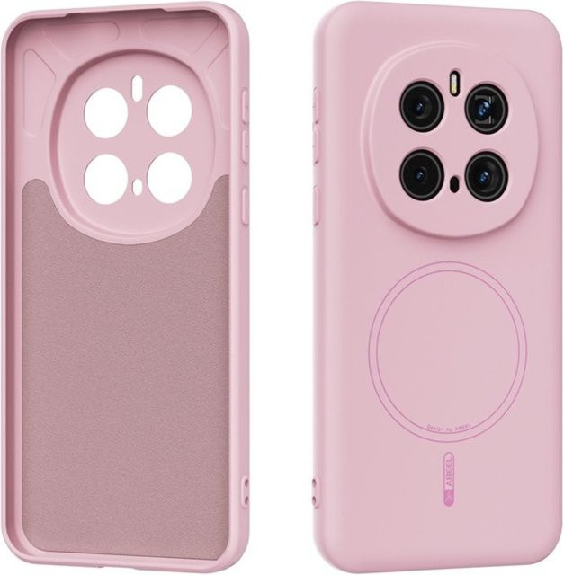 Stoßfeste Silikon-Magnet-Handyhülle für Honor Magic 8 7 Pro in Purple mit matter Oberfläche und kabellosem Ladekompatibilität - Bild 1