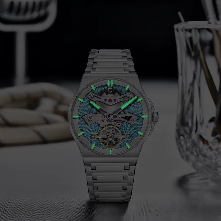 Pagani Design Armbanduhr, Automatik, Edelstahl, Saphirglas, 42 mm, Herren - Bild 3