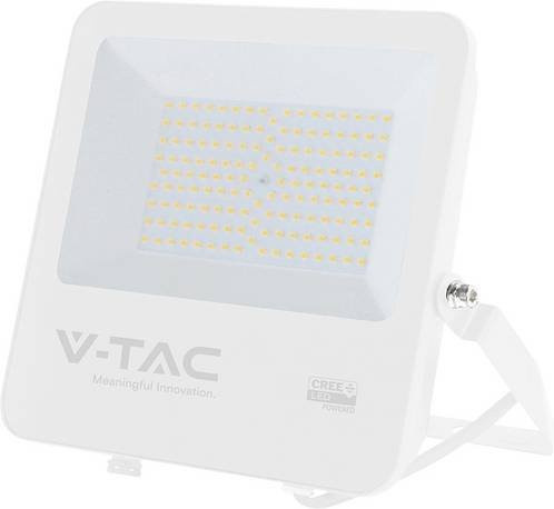 V-TAC LED-Flutlichtstrahler VT-44101 in Weiß, 100W, 13500 Lumen, IP65, Kaltweiß - Bild 1
