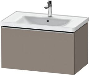 Duravit Waschtischunterschrank D-Neo wandhängend in Beige matt, B: 78,4 cm, T: 45,2 cm, H: 44,0 cm - Bild 1