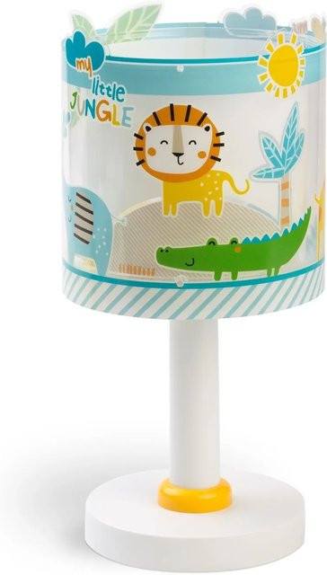 Dalber KinderTischlampe Dschungeltiere in Multicolour und Transparent aus Polypropylen - Bild 1