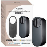 Aqara Smart Lock U200 Lite Kit elektronisches Türschloss in Schwarz mit NFC Sticker Cards und Zubehör - Bild 1