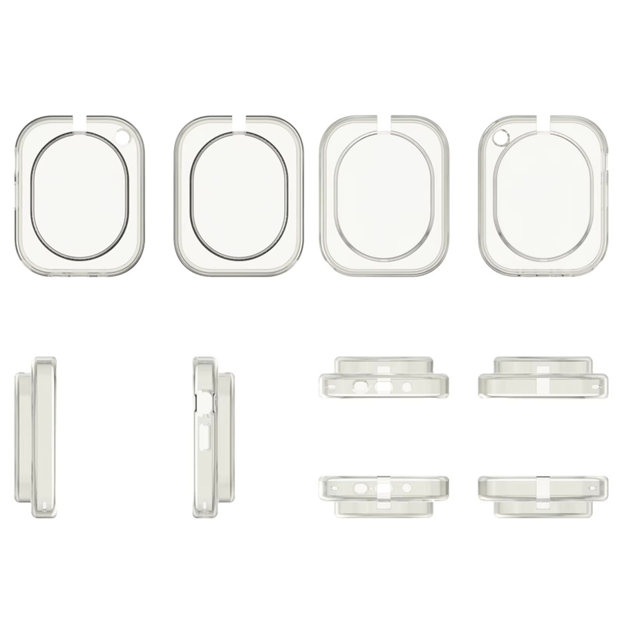 ATUOTIN Schutzhülle für Nothing Headphone (1) Kopfhörer, TPU-Hartschale, transparent, ultradünn und stoßfest - Bild 2