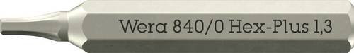 Wera 840 Micro Sechskant-Bit 1,3 mm in Silber - Bild 1