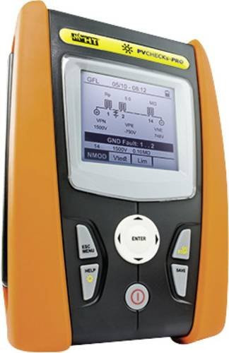 HT Instruments PV-CHECKs Pro Installationstester in Orange nach VDE-Norm 0413 - Bild 1