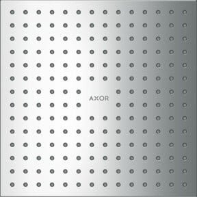 Hansgrohe Axor Kopfbrause in Chrom mit Rain- und Jet-Strahl, quadratisch, Breite: 25 cm, Breite: 25 cm - Bild 1