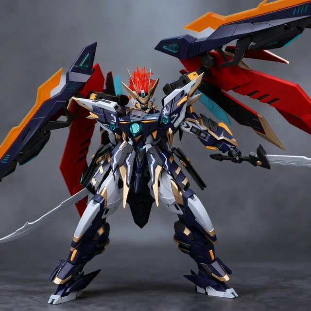 SNAA Kampfkaiser YR03 Montagemodellbausatz, 1:100, Actionfiguren, Mecha - Bild 1