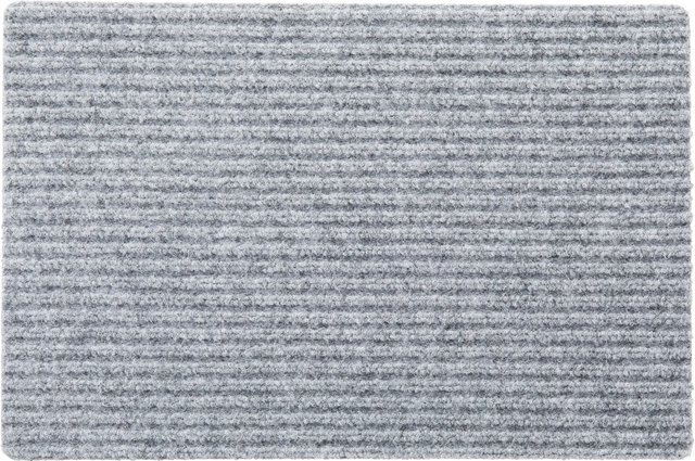 Modern Living Fußmatte Mona in Grau, rechteckig und gestreift, B/T: 60 x 40 cm - Bild 1