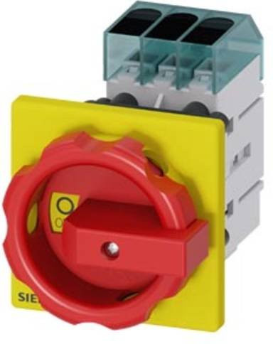 Siemens Lasttrennschalter 3-polig 32 A 690 V/AC Rot Gelb 16 mm² 3LD32540TK53 - Bild 1