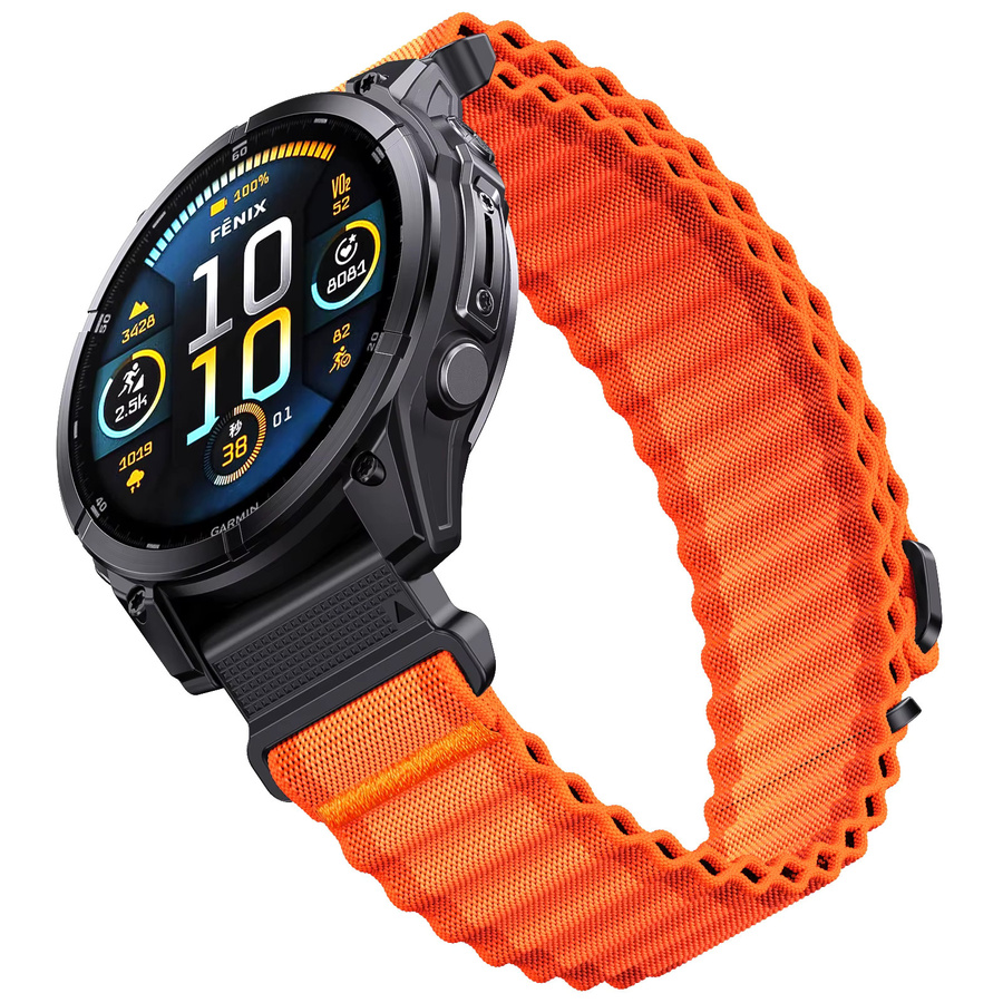QuickFit Uhrenarmband, zweifarbiges Nylon, Unisex, Bunt - Bild 3