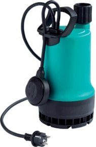 Wilo Schmutzwasser-Tauchmotorpumpe Drain TMW 32/8-10M aus Edelstahl, 0,37 kW, G 1 1/4, 230 V, Türkis - Bild 1
