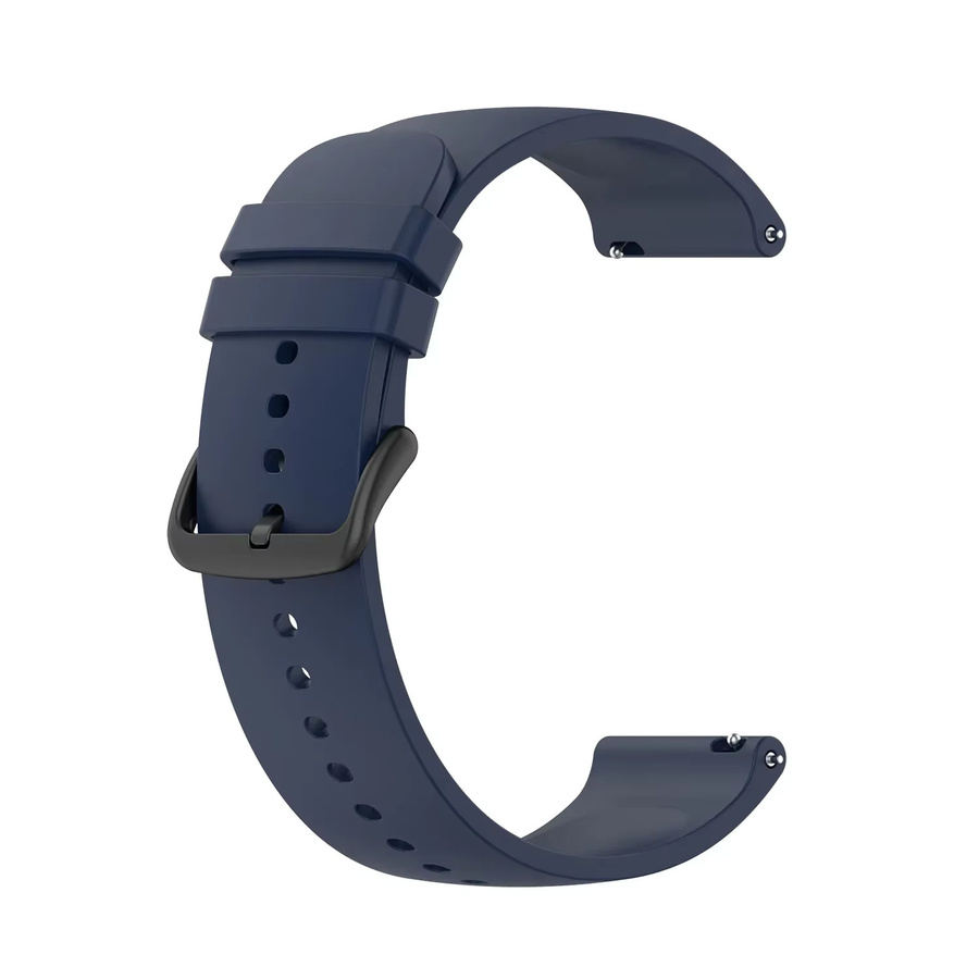 CAOWTAN Uhrenarmband Silikon, Schwarz, Unisex, 20mm 22mm - Bild 3