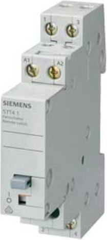 Siemens Fernschalter Hutschiene 5TT4105-3 in Weiß mit 1 Schließer und 1 Öffner 250V 16A - Bild 1