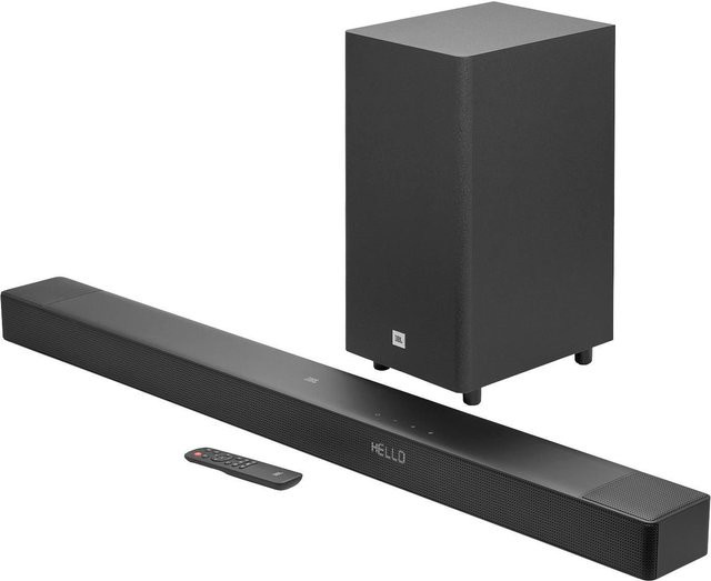 JBL Cinema SB 595 Soundbar mit Subwoofer in Schwarz mit Bluetooth, HDMI und Optical - Bild 1