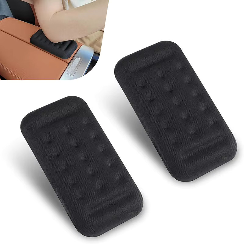 Ergonomisches Handgelenk-Auflagepad aus Memory Foam für Tastatur und Maus in Schwarz oder Weiß - Bild 2