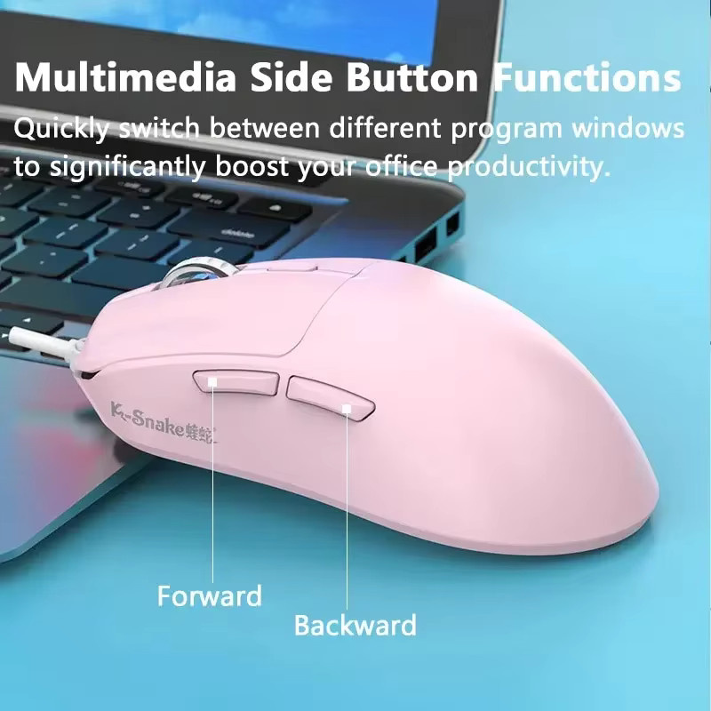 Lenovo Ergonomische USB-Maus in Schwarz mit 6 Tasten und einstellbarer DPI für PC und Laptop - Bild 5