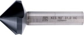 PFERD HSS Kegel- und Entgratsenker 90 Grad in Silber mit Ø 31 mm und Schaft-Ø 12 mm nach DIN 335 C HICOAT - Bild 1