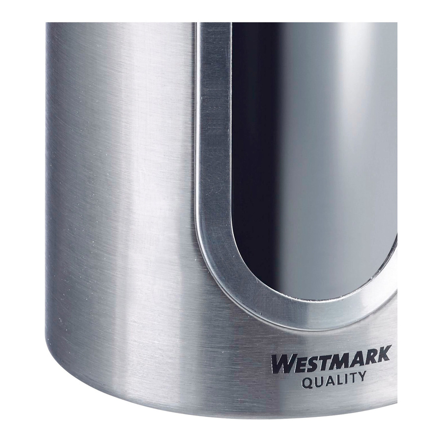 Westmark Vorratsdose mit Fenster, luftdicht und stapelbar, Schwarz/Silber - Bild 3
