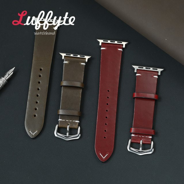 luffyte Uhrenarmband Leder, Unisex - Bild 1
