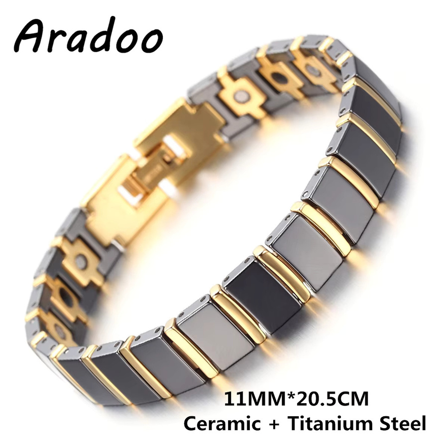 Aradoo Armband, Titan, Stahl, Keramik, Unisex - Bild 2