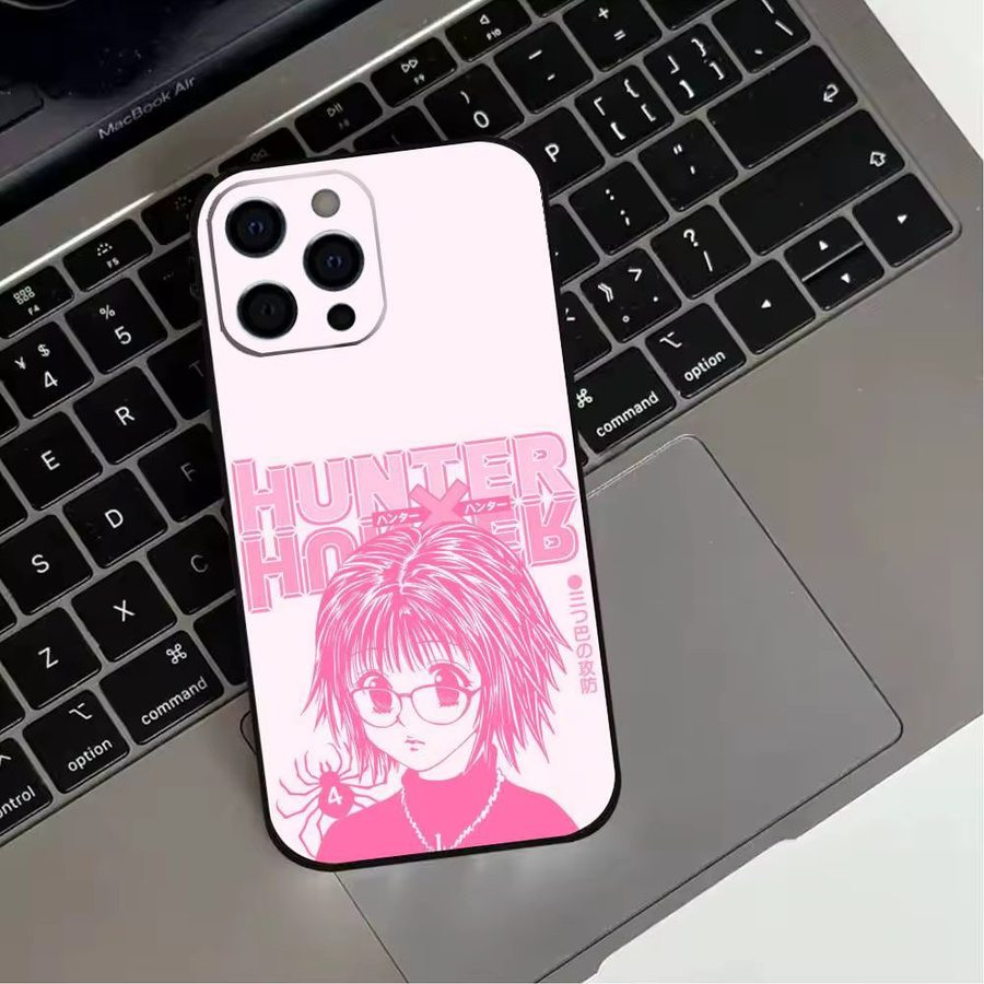 H-Hunter-x-hunt Shizuku Silikon Handyhülle für iPhone 17 bis 11, Schwarz - Bild 2