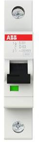 ABB S201-D63 Leitungsschutzschalter 63A 230V 2CDS251001R0631 - Bild 1