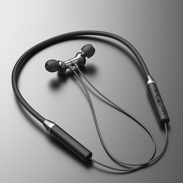 BOOTE Drahtloses Bluetooth Sport-Headset mit Nackenbügel in Schwarz - Bild 1
