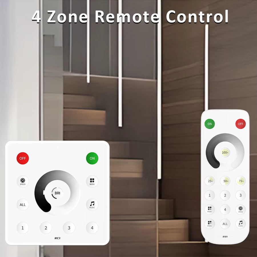 BanlaX WS2811 LED-Streifen mit Pferd-Lauf-Effekt, 24 V, RGBIC, 120 LEDs/m, White, mit App- und WiFi-Steuerung für deine Raumdekoration - Bild 3
