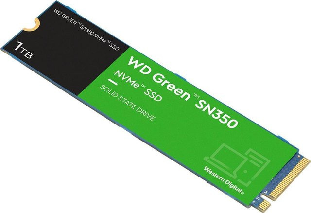 Western Digital Green WDS100T3G0C Interne SSD M.2 NVMe mit 1000 GB Kapazität in Green - Bild 1