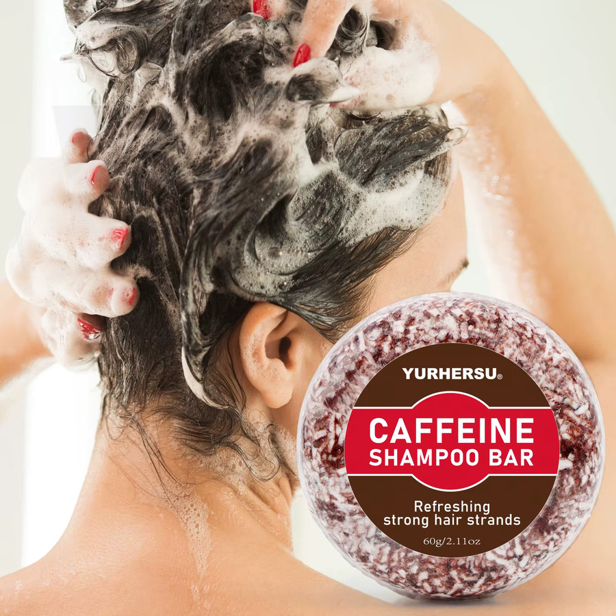 YURHERSU Koffein-Shampoo-Riegel, Unisex - Bild 4