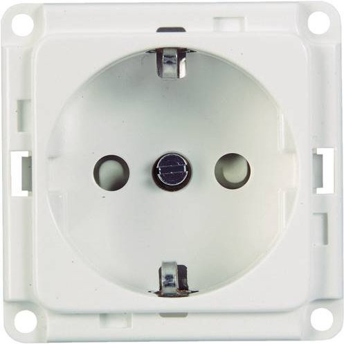 Kündahl-Weitzel Elektro-Sockelleistensystem Geräteeinsatz Steckdose Weiß 71680 - Bild 1