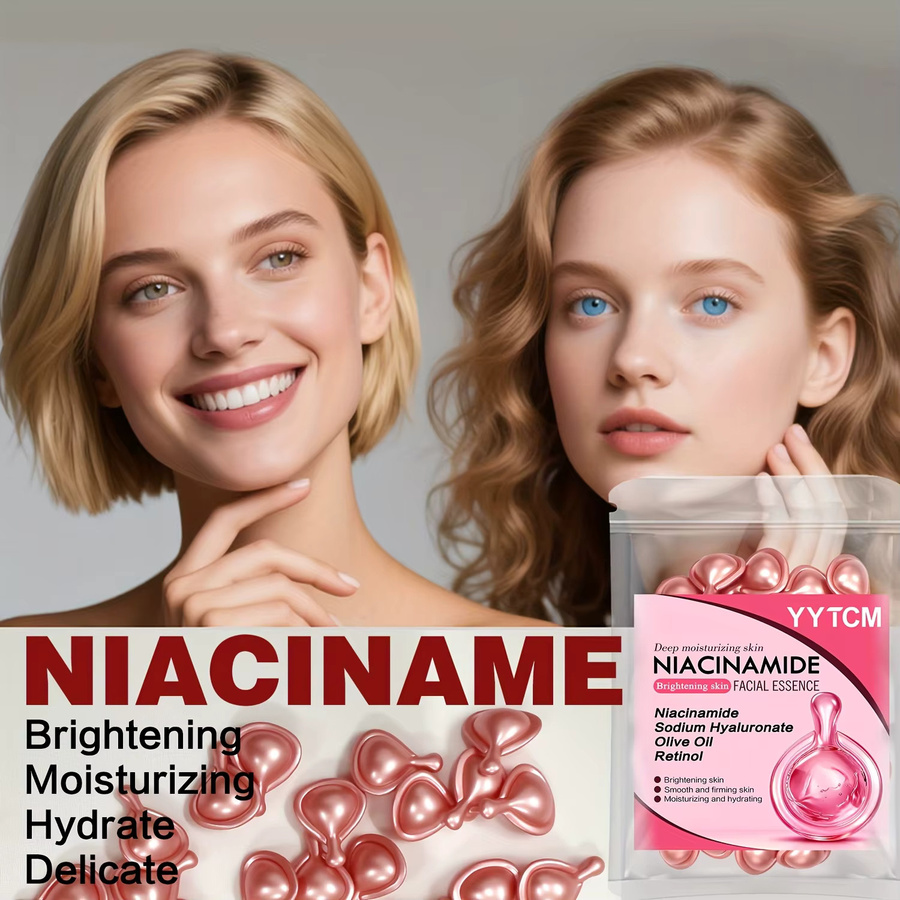Niacinamid-Gesichtsessenz-Kapseln mit Retinol, Serum, Unisex, 30 x 0,5g - Bild 5