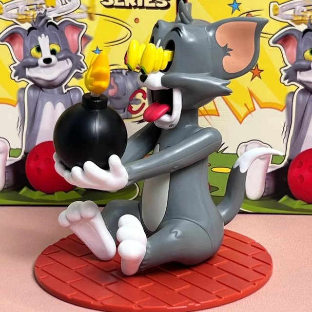 52toys Tom And Jerry The Unlucky Tom Cat And Mouse Blind Box, Einzelfigur - Bild 1