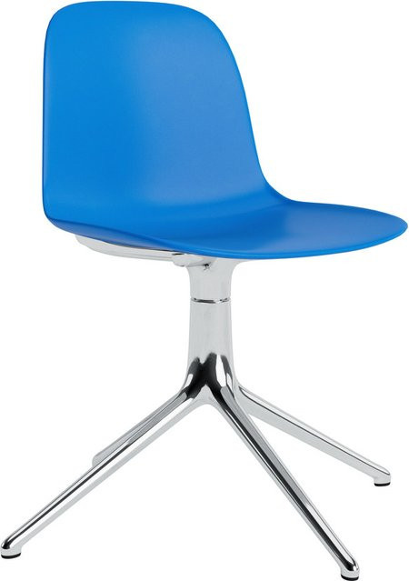 Normann Copenhagen Form Drehstuhl in Blau aus Aluminium - Bild 1