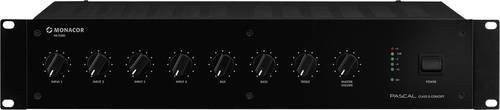 Monacor PA-928D ELA-Verstärker 280W 5-Kanal Schwarz - Bild 1