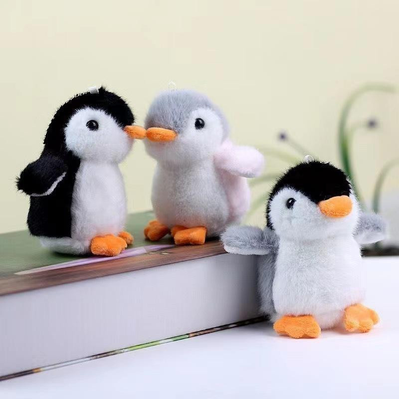 Yiran toy Pinguin Plüsch Schlüsselanhänger schwarz - Bild 2