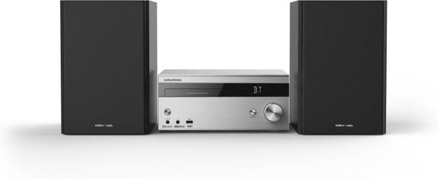 Grundig CMS 4000 BT DAB+ Mini-System Stereoanlage mit Bluetooth und USB in Silber - Bild 1