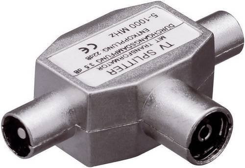 Renkforce DVB-T Verteiler in Silber - Bild 1
