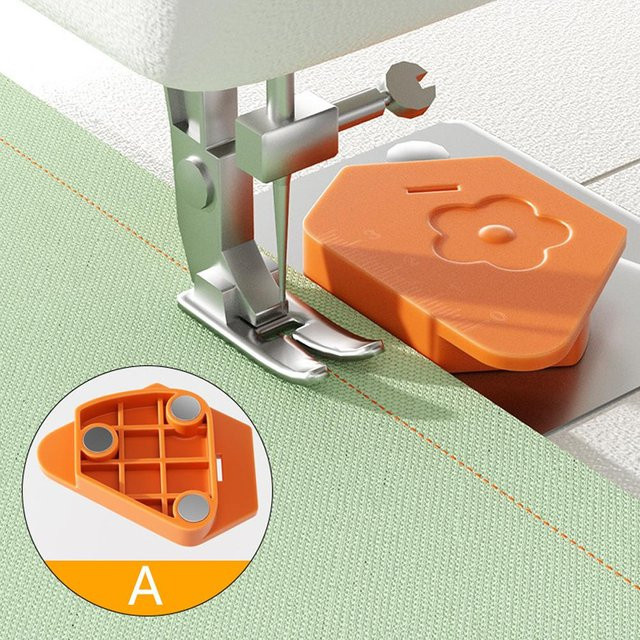 XYNN Magnetverschluss-Stitcher und Mehrzweck-Magnetmessgerät aus Kunststoff in Orange - Bild 1