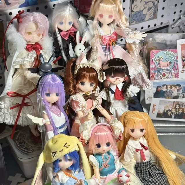 Luo Jiujiu Elektronisches Haustier BJD Puppe, Blindbox-Modellfigur, Bunt - Bild 1