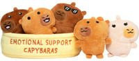 Just Play Emotional Support Capybara Kuscheltier aus Plüsch - Bild 1