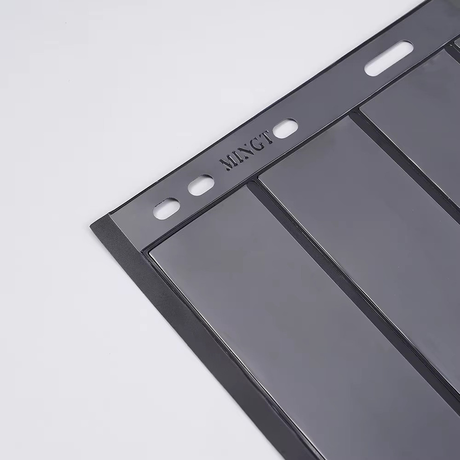 10 Stück transparente Gitterstempel aus PVC als Nachfüllseiten für Albumhalter - Bild 4