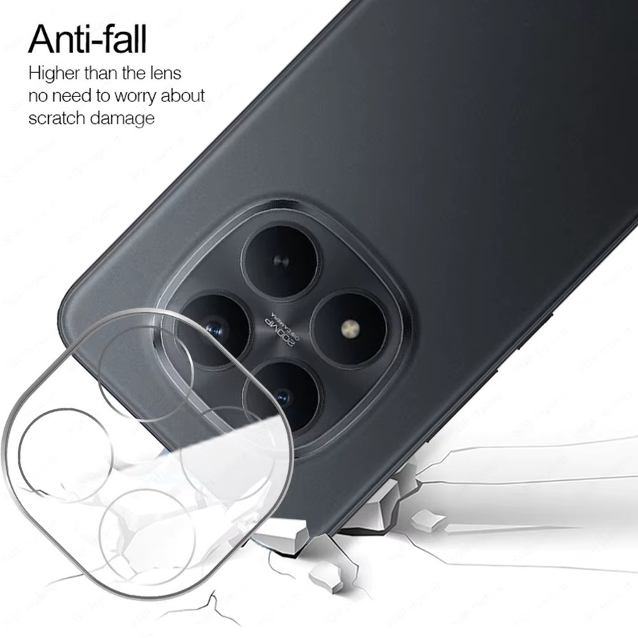 2 Stück Xiaomi Kamera-Glasschutz 3D Transparent für Redmi Note 15 Pro+ Note 14 Pro Plus 4G 5G HD Rückseiten-Objektivschutz - Bild 2