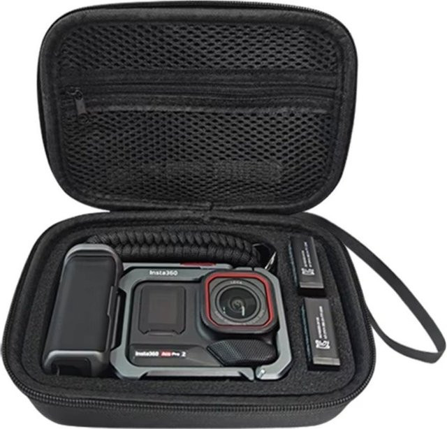 Insta360 Tragetasche aus EVA für Ace Pro 2, Ace Pro und Xplorer Action Cameras, Farbe: Schwarz/Grau - Bild 1