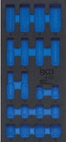 BGS Werkstattwageneinlage 1/3 blau aus Kunststoff für Art. 4130 - Bild 1